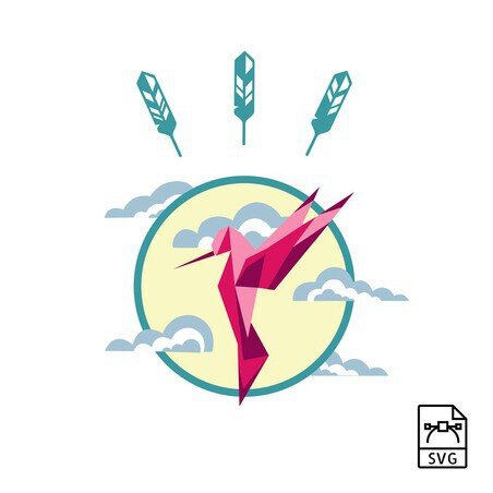 Hummingbird - Vector graphics Hummingbird - Vector graphics