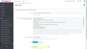 prestashop tawk.to