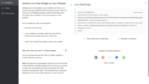 prestashop zoho chat live chat