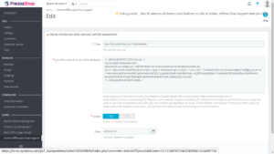 prestashop jivo live chat